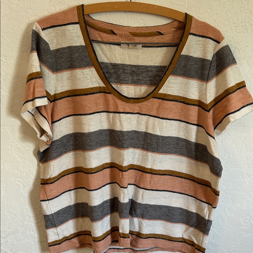 Madewell Striped Multicolor Women's Top